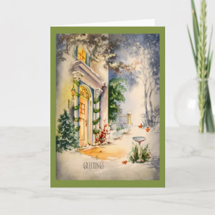 Vintage Christmas Card