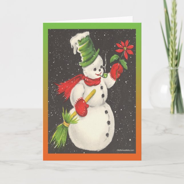 Vintage Christmas Card (Front)