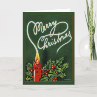 Vintage Christmas Card