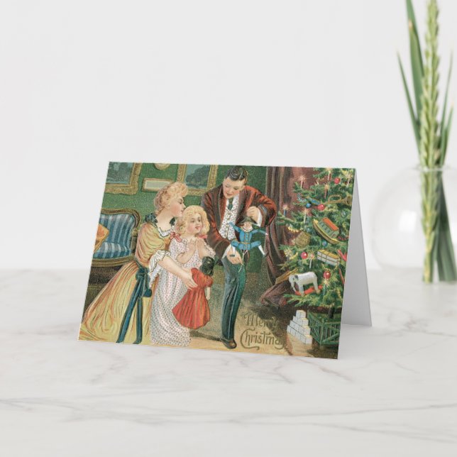 Vintage Christmas Card (Front)