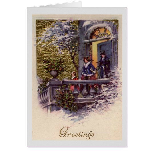 Vintage Christmas card