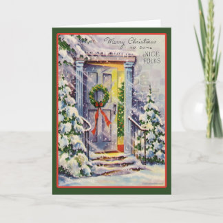 Vintage Christmas Card