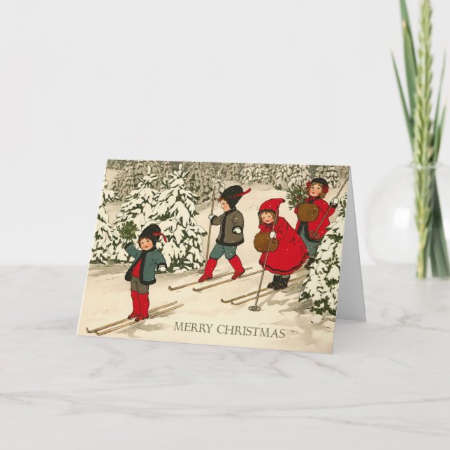 Vintage Christmas Card (Front)