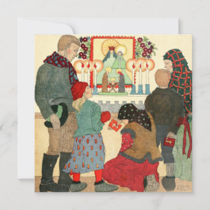 Vintage Christmas Card Christmas Prayers