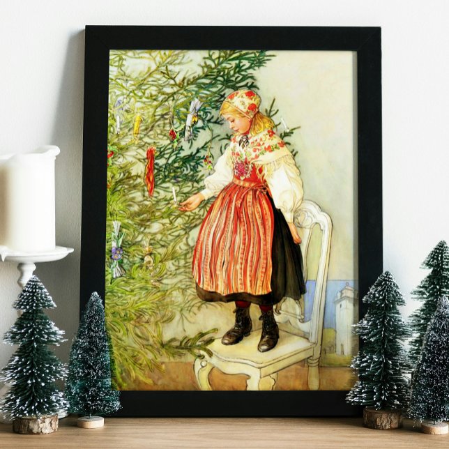 Vintage Christmas Carl Larsson Swedish Poster (Creator Uploaded)