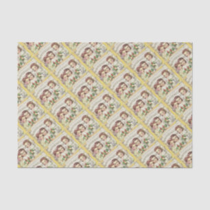 Vintage Christmas Choir Tissue Paper