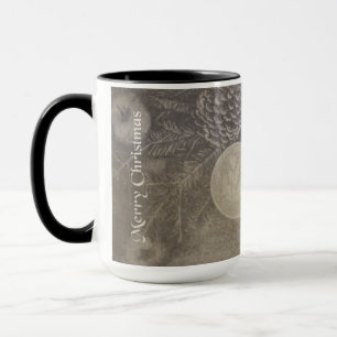 Vintage Christmas Coffee & Cookies Mug