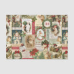 vintage Christmas collage decoupage tissue paper<br><div class="desc">vintage Christmas collage decoupage tissue paper</div>