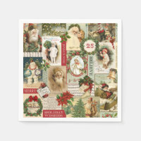 VINTAGE CHRISTMAS COLLAGE