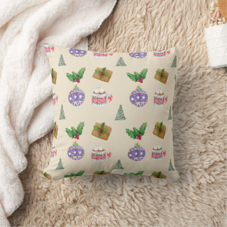 Vintage Christmas Cushion