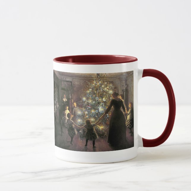 Vintage_Christmas_dance_mug Mug (Right)