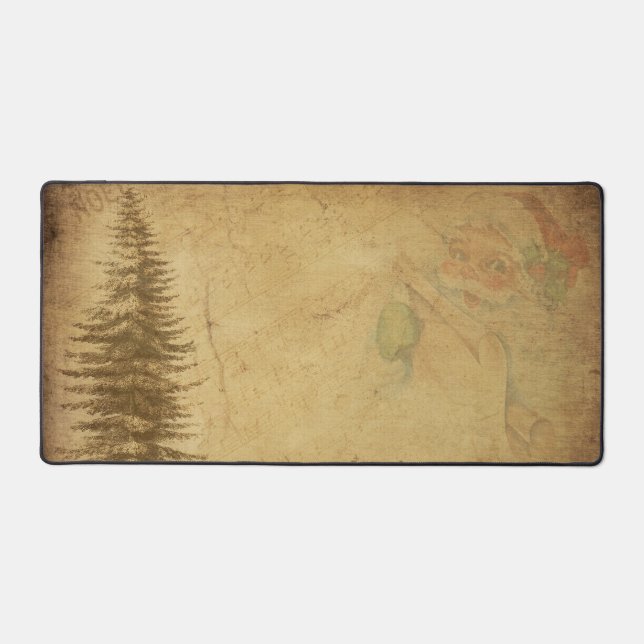 "Vintage Christmas" Desk Mat (Front)