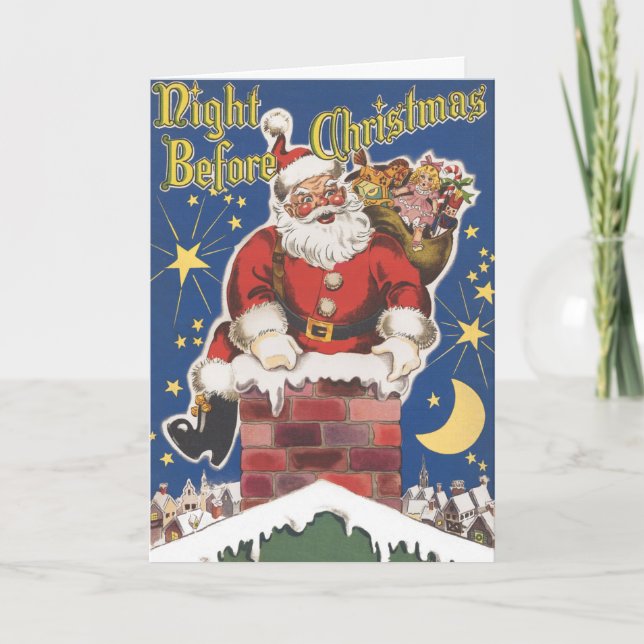 Vintage Christmas, Easy to Customise Cards (Front)