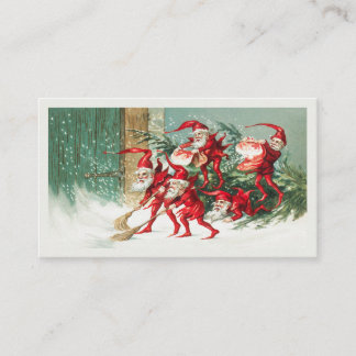 Vintage Christmas Enclosure Card