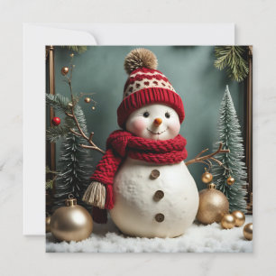 Vintage Christmas - Flat Card