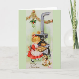 Vintage Christmas Greeting Card