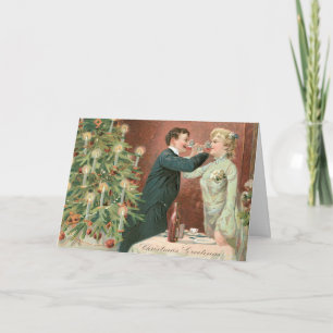 Vintage Christmas Greeting Card