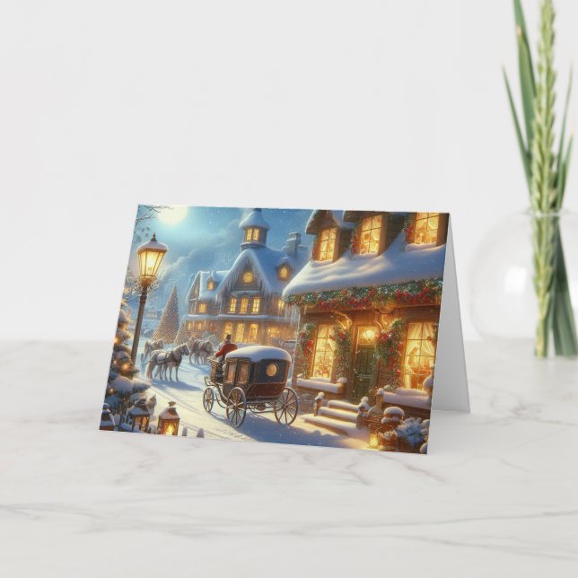 Vintage Christmas Greeting Cards (Front)