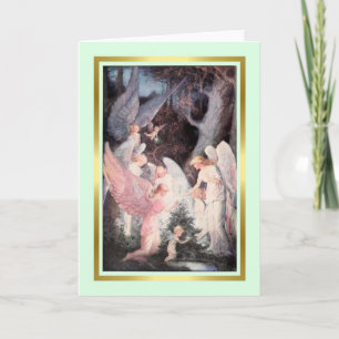 Vintage Christmas Holiday Card