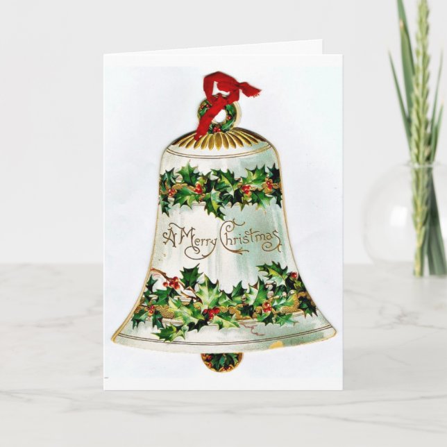 Vintage Christmas Holiday Card (Front)