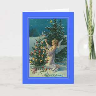 Vintage Christmas Holiday Card