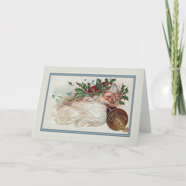 Vintage Christmas Holiday Card (Front)