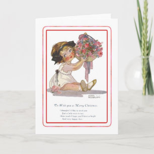 Vintage Christmas Holiday Card