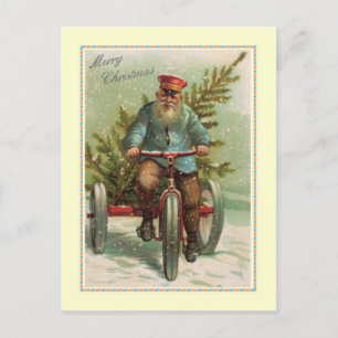 Vintage Christmas Holiday Postcard