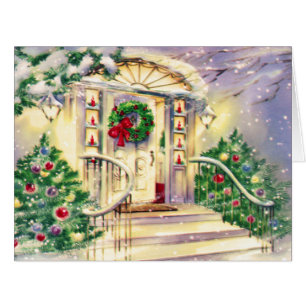 Vintage Christmas House