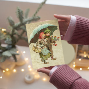 Vintage Christmas Jenny Nyström Swedish Holiday Postcard