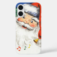 Vintage Christmas, Jolly Santa Claus with Music