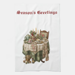 Vintage Christmas Kitchen Towel Collection