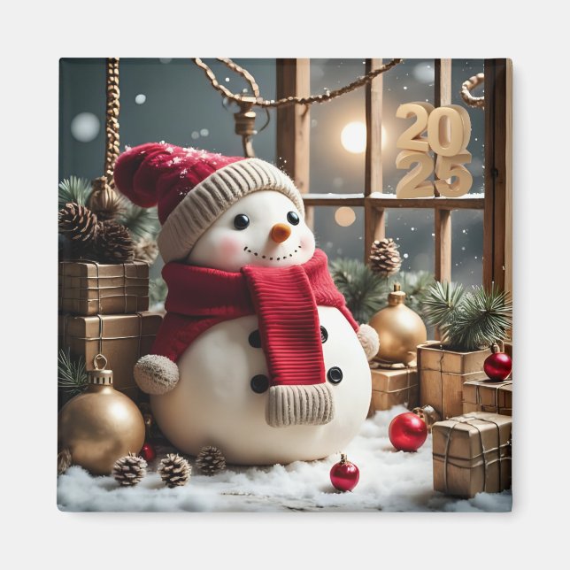 Vintage Christmas - Magnet  (Front)