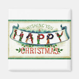 Vintage Christmas Magnet