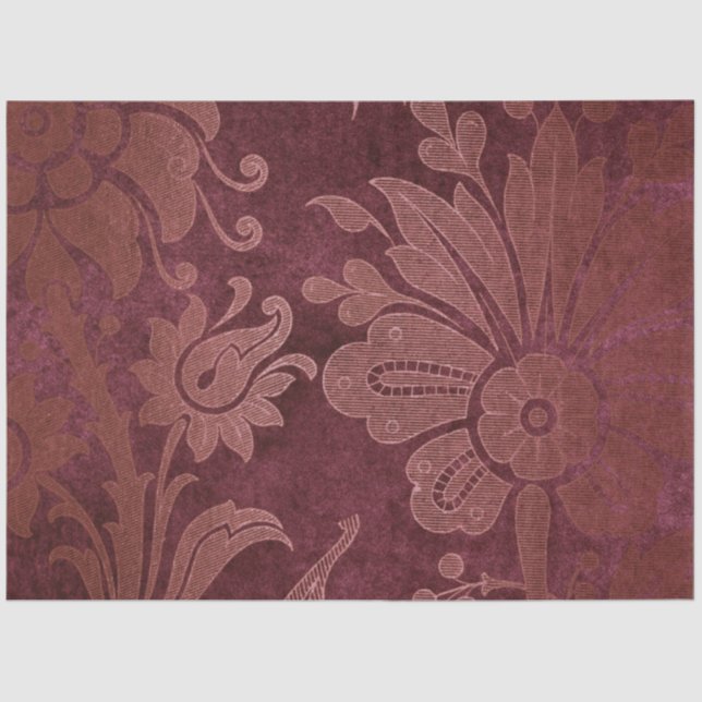 Vintage Christmas Mix Series Design 29 Tissue Paper (Front)