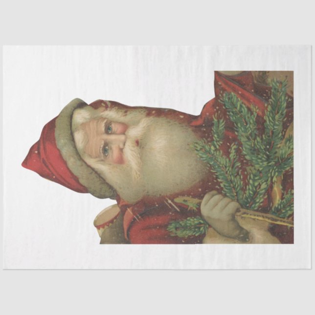 Vintage Christmas Mix Series Design 31 Tissue Paper (Front)