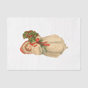 Vintage Christmas Mix Series Design 44 Tissue Paper