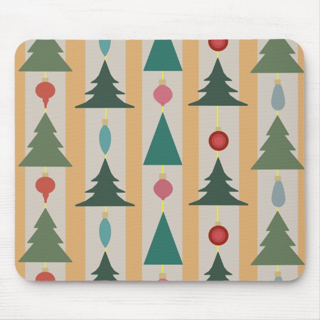 Vintage Christmas Mouse Pad (Front)