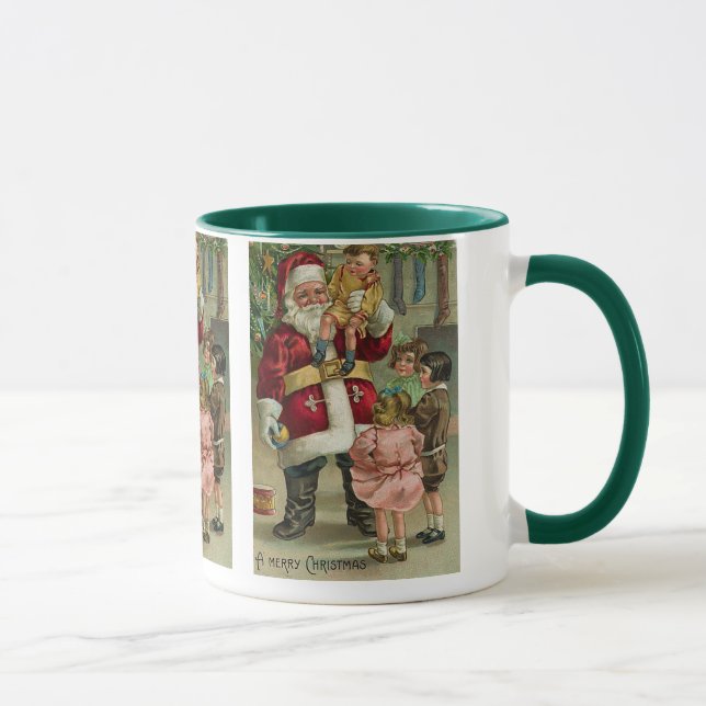 Vintage Christmas Mug (Right)