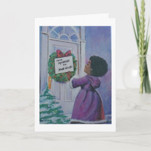 Vintage Christmas - My House to Yours, Card