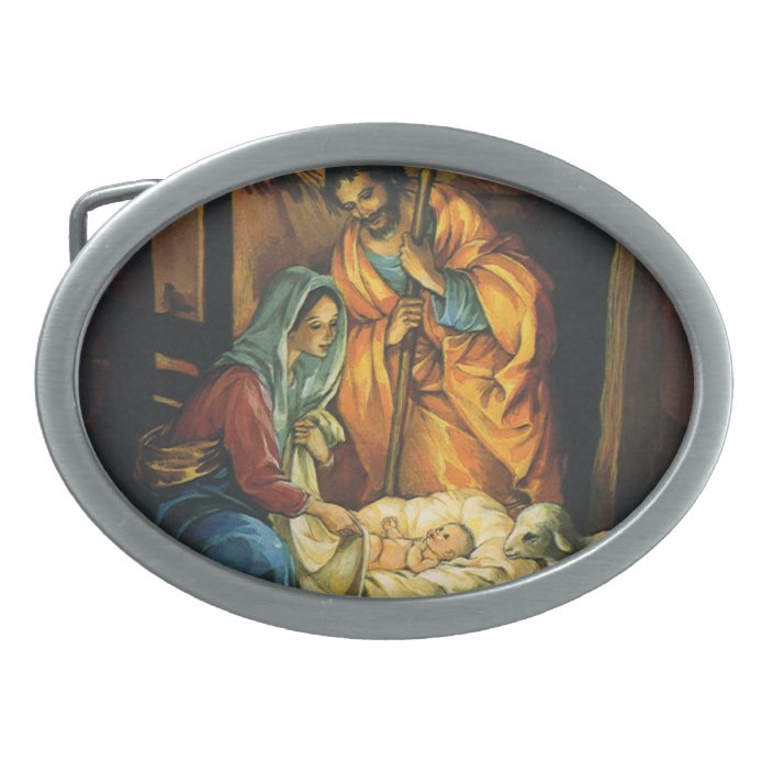 christmas belt buckle