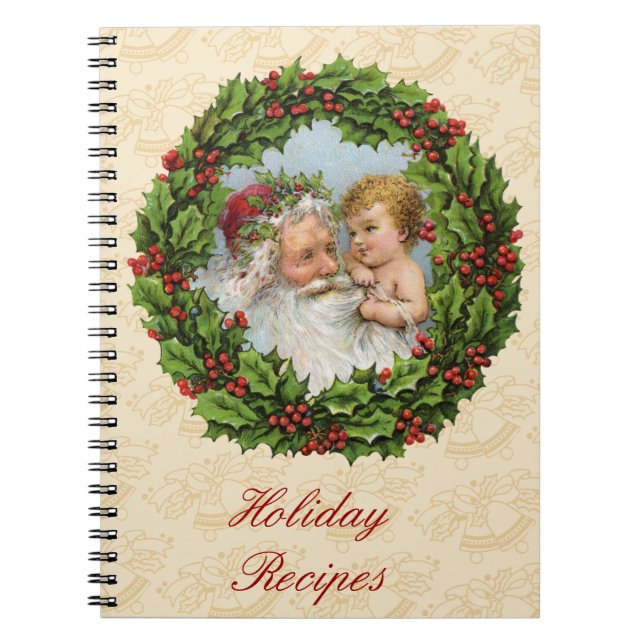 Vintage Christmas Notebook (Front)
