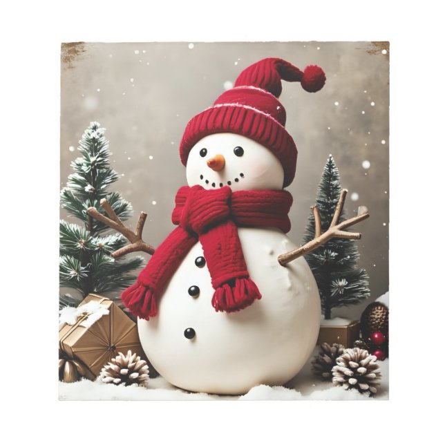 Vintage Christmas - Notepad (Front)