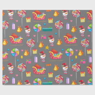 Vintage Christmas Nutcrackers Merry Christmas Wrapping Paper