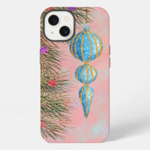 Vintage Christmas Ornament With Bokeh Effect iPhone 13 Case