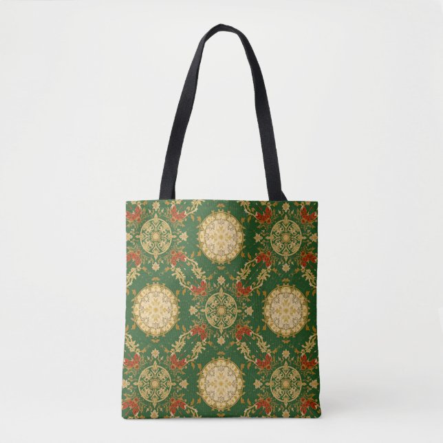 Vintage Christmas Pattern - Tote Bag (Front)