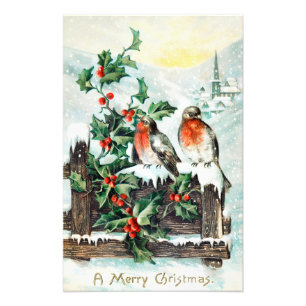 Vintage Christmas Photo Print
