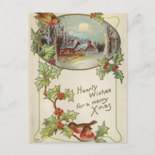 Vintage Christmas Post Card