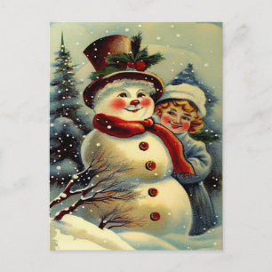 vintage christmas postcard