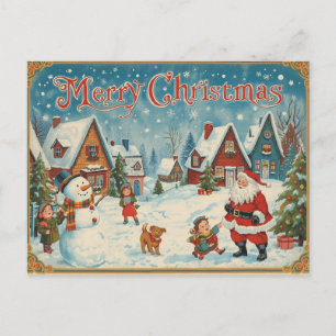 Vintage Christmas Postcard